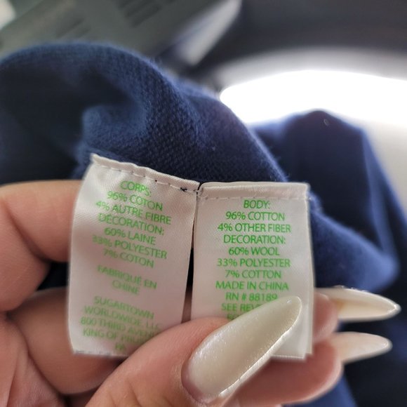 lilly pulitzer Caralynn Elephant Sweater knit buttons tassel crew neck size S - Picture 4 of 12